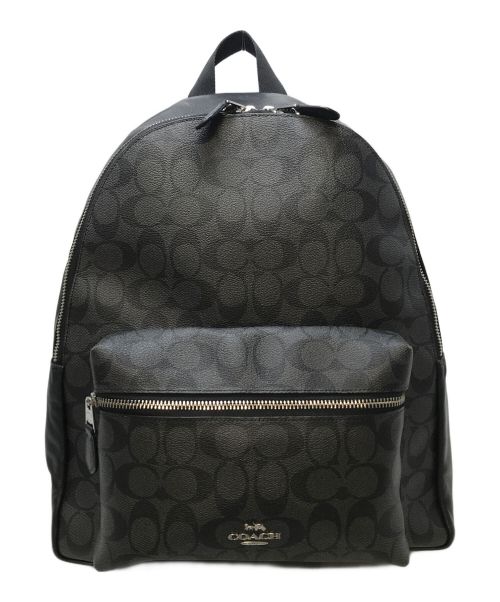 COACH（コーチ）COACH (コーチ) COACH FACTORY リュックサック ブラック サイズ:実寸参照の古着・服飾アイテム