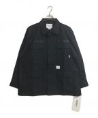 WTAPSダブルタップス）の古着「JMOD 02 / LS / CTPL. TWILL. PROTECT」｜ブラック