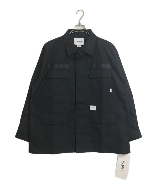 WTAPS（ダブルタップス）WTAPS (ダブルタップス) JMOD 02 / LS / CTPL. TWILL. PROTECT ブラック サイズ:03の古着・服飾アイテム