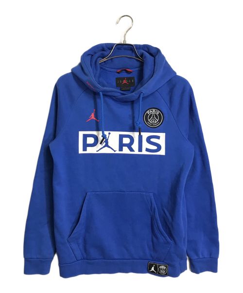 JORDAN（ジョーダン）JORDAN (ジョーダン) PSG LOGO HOODIE BLUE ブルー サイズ:Mの古着・服飾アイテム