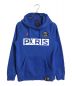 JORDAN（ジョーダン）の古着「PSG LOGO HOODIE BLUE」｜ブルー