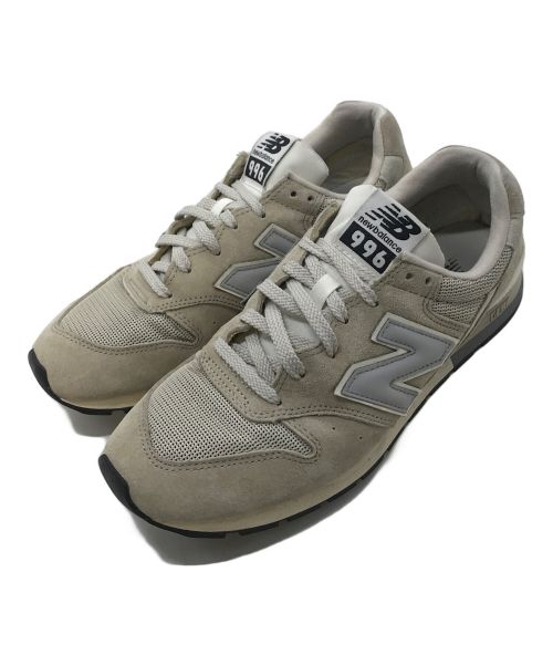 NEW BALANCE（ニューバランス）NEW BALANCE (ニューバランス) ローカットスニーカー ベージュ サイズ:UK8の古着・服飾アイテム