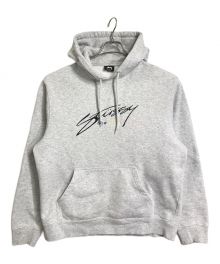 stussy（ステューシー）の古着「NEW WAVE DESIGNS APP. HOOD パーカー　フーディ　」｜グレー