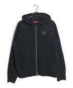 SUPREMEシュプリーム）の古着「WORLD FAMOUS ZIP UP HOODIE」｜ブラック