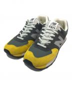 NEW BALANCE×the apartmentニューバランス×ジ アパートメント）の古着「574 Mustard Dip マスタードディップ」｜グレー