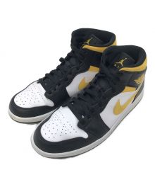 NIKE（ナイキ）の古着「Air Jordan 1 Mid エアジョーダン1  ミッド」｜"White/Pollen-Black"