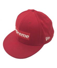 SUPREME×New Era（シュプリーム×ニューエラ）の古着「National Champions Box Logoキャップ」｜レッド