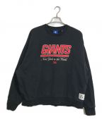 NFL×KITHエヌエフエル×キス）の古着「Giants Nelson Vintage Crewneck」｜ブラック