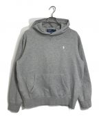 POLO RALPH LAUREN×Ron Hermanポロ・ラルフローレン×ロンハーマン）の古着「Logo Sweat Hoodie No76バックプリント」｜グレー