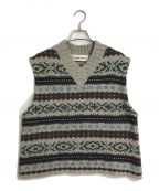 Shinzoneシンゾーン）の古着「FAIR ISLE VEST　フェアアイルベスト　ニットベスト」｜グレー