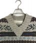 Shinzone (シンゾーン) FAIR ISLE VEST　フェアアイルベスト　ニットベスト グレー サイズ:FO：12000円