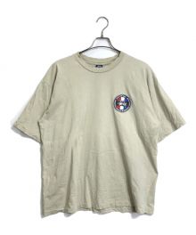 stussy（ステューシー）の古着「【古着】90’SバックプリントTシャツ　90年代」｜ベージュ