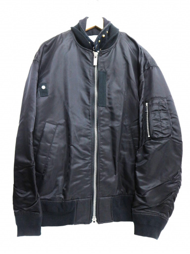 【中古・古着通販】sacai (サカイ) オーバーサイズボンバー