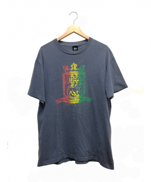 中古 古着通販 Stussy ステューシー プリントtシャツ スカイブルー サイズ L 90s 00s ブランド 古着通販 トレファク公式 Trefac Fashion