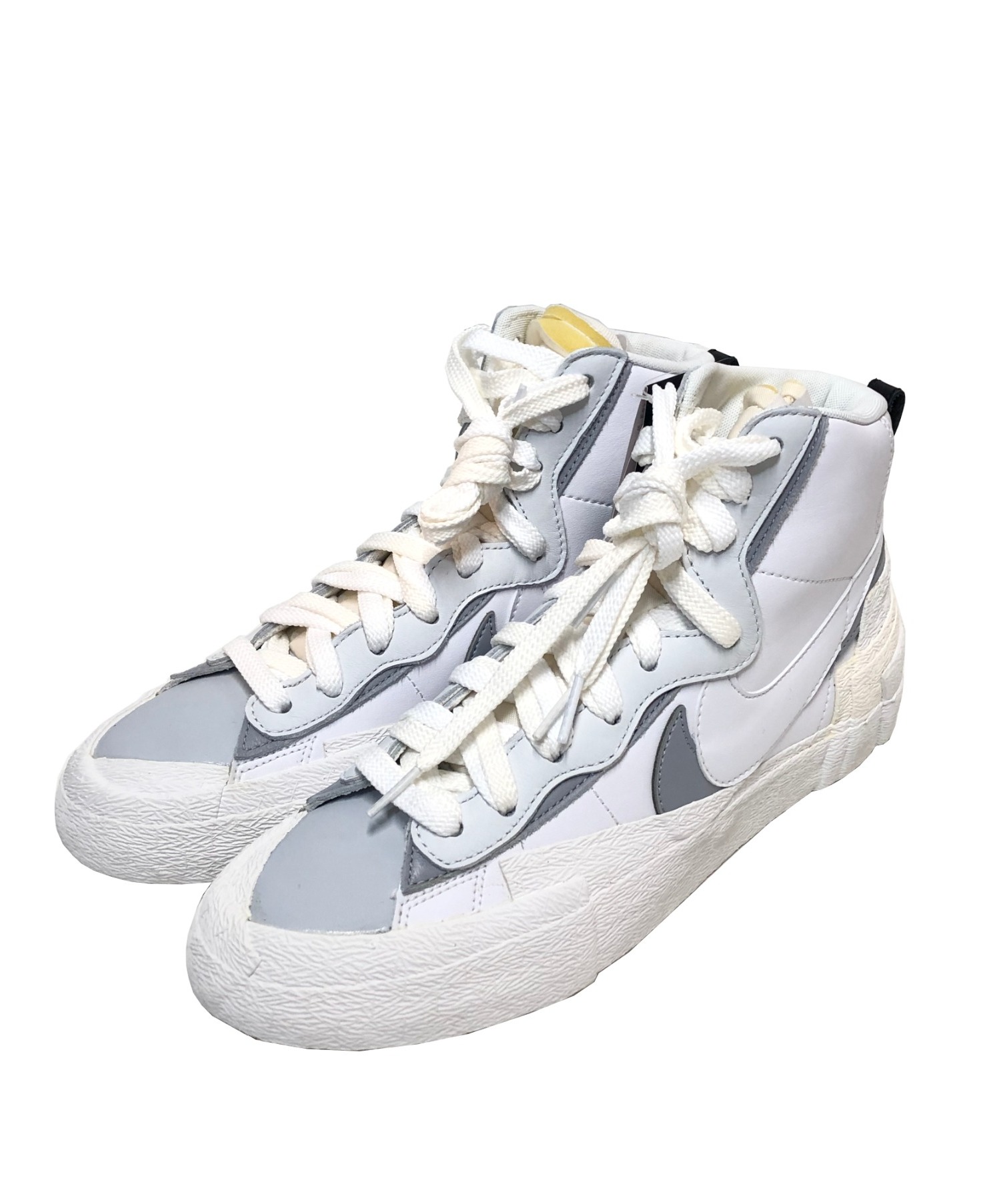 中古 古着通販 Nike Sacai ナイキ サカイ ブレーザーミドルスニーカー グレー サイズ 26 5 未使用品 19aw Bv0072 100 Blazer Mid Sacai ブランド 古着通販 トレファク公式 Trefac Fashion