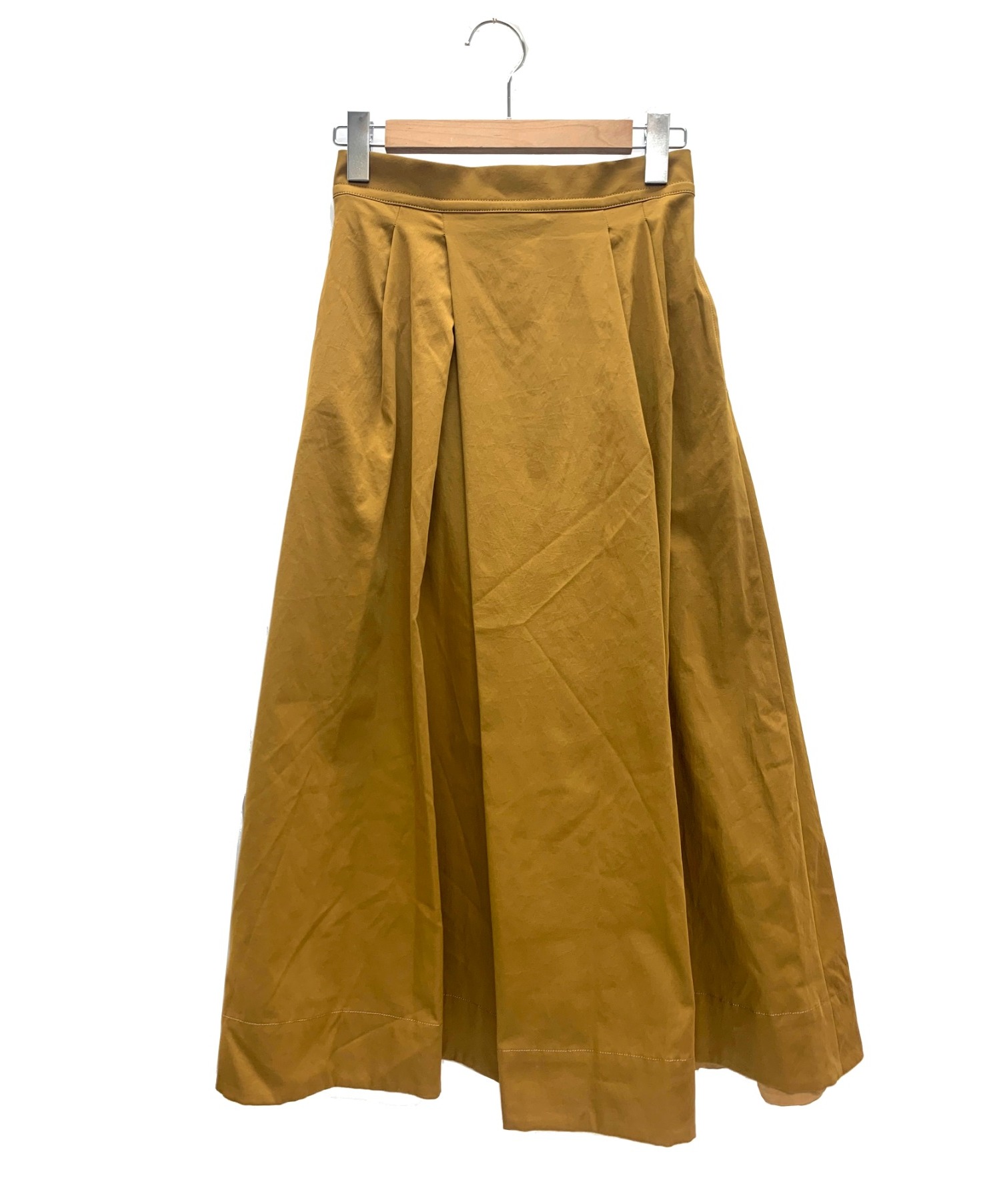 中古 古着通販 Dresslave ドレスレイブ チノクロスヘムワイドスカート ブラウン サイズ 38 Chino Cross Hem Wide Skirt 定価18 700円 Pp ブランド 古着通販 トレファク公式 Trefac Fashion