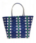 MARNI (マルニ) フラワーカフェピクニックバッグ ブルー サイズ:下記参照 FLOWER CAFE PICNIC BAG：17800円