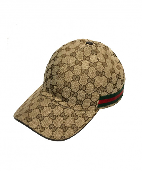 中古・古着通販】GUCCI (グッチ) オリジナルGGキャンバスベースボール