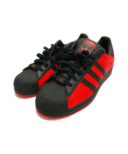 中古 古着通販 Adidas Marvel アディダス マーベル スニーカー ブラック レッド サイズ 28 5 Superstar Spider Man Miles Morales Gv7128 ブランド 古着通販 トレファク公式 Trefac Fashion