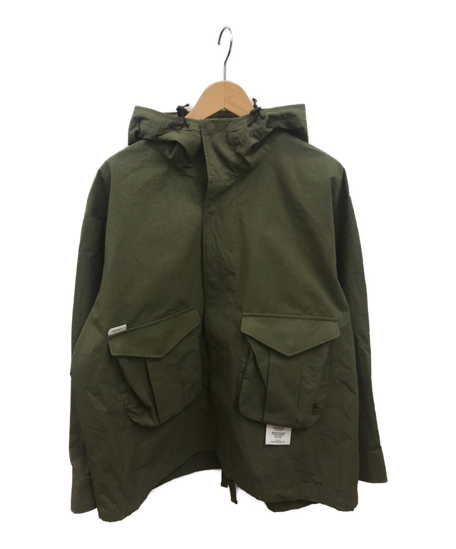 中古 古着通販 Wtaps ダブルタップス コットンナイロン混紡リップストップ カーキ サイズ X03 ブランド 古着通販 トレファク公式 Trefac Fashion