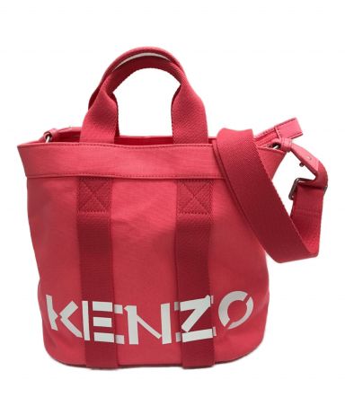 【希少】KENZO ケンゾー ハンドバック 2way ジップ パイソンショルダー
