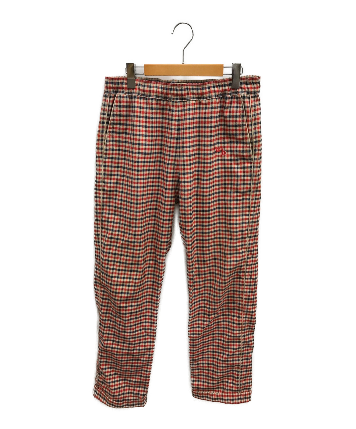 SALE／98%OFF】 wales bonner harmonic trousers チェックパンツaw