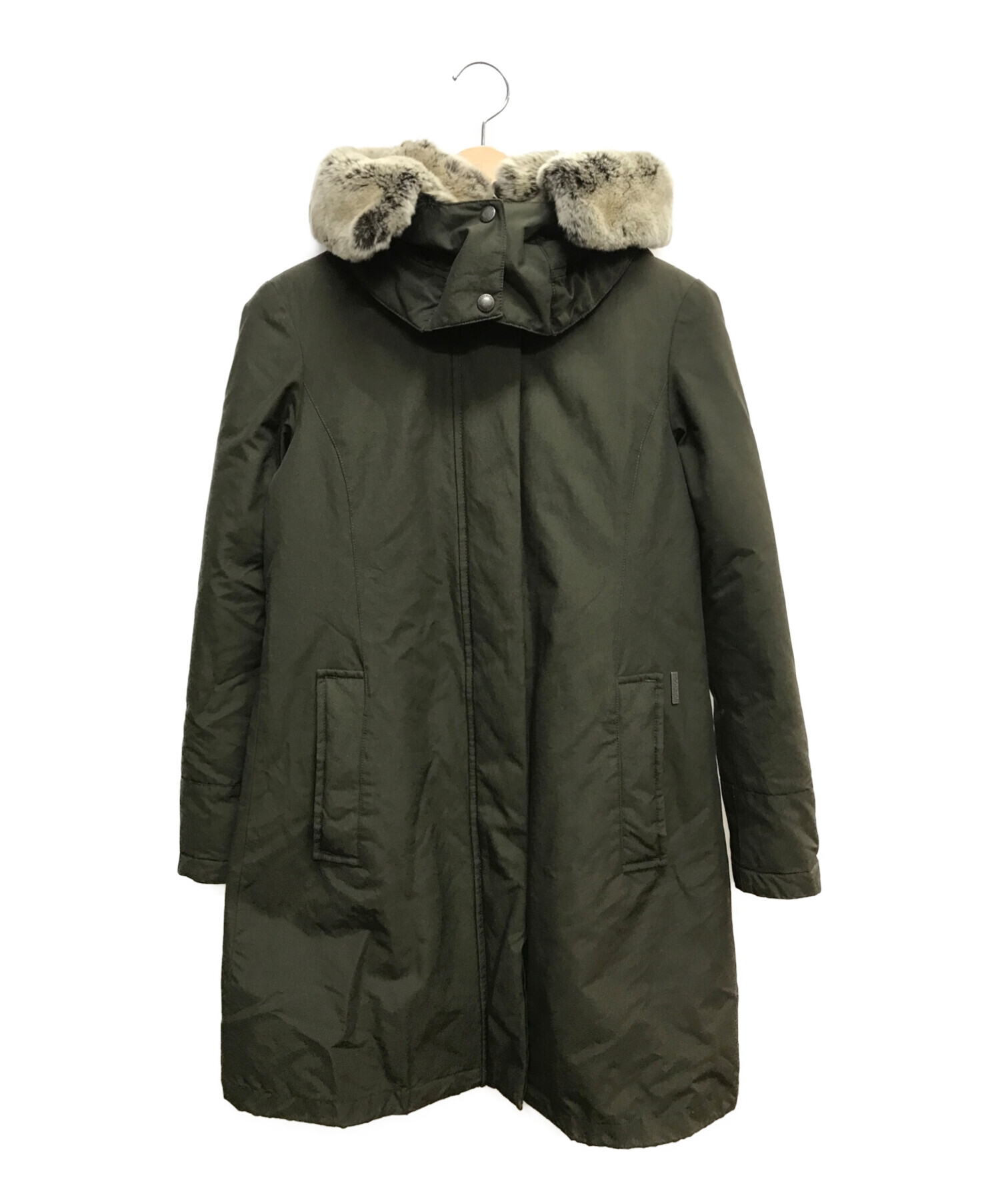 ウールリッチ WOOLRICH ラビットファー ダウンコート-