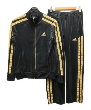 【中古・古着通販】adidas (アディダス) ベロアセットアップ ...