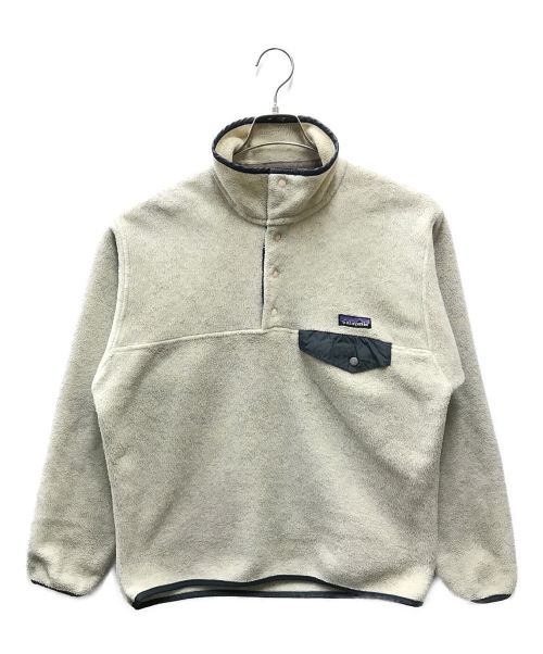 Patagonia（パタゴニア）Patagonia (パタゴニア) シンチラスナップT プルオーバ ベージュ サイズ:Sの古着・服飾アイテム