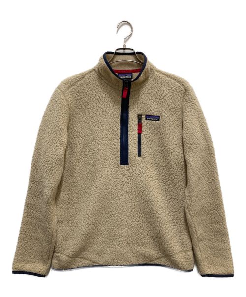 Patagonia（パタゴニア）Patagonia (パタゴニア) Retro Pile Pullover ホワイト サイズ:Sの古着・服飾アイテム