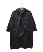 tac:tacタクタク）の古着「Haoli Military 2way Coat」｜ネイビー