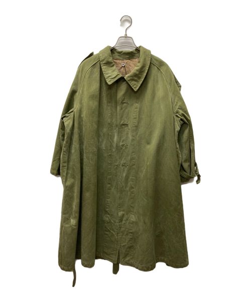 French Army（フランス軍）French Army (フランス軍) モーターサイクルコート オリーブ サイズ:下記参照の古着・服飾アイテム