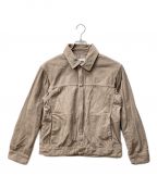 nonnativeノンネイティブ）の古着「TRUCKER JACKET COTTON CORD OVERDYED」｜ベージュ