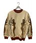 WACKO MARIA（ワコマリア）の古着「JACQUARD CREW NECK SWEATER」｜ベージュ