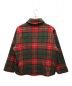 WOOLRICH (ウールリッチ) チェックニットポロシャツ グリーン サイズ:X-LARGE：9800円