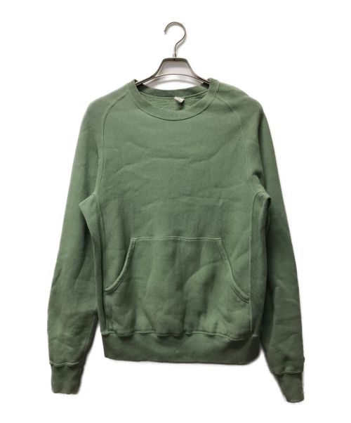 ENDS and MEANS（エンズアンド ミーンズ）ENDS and MEANS (エンズアンド ミーンズ) Crew Neck Sweat Shirts グリーン サイズ:Ｍの古着・服飾アイテム