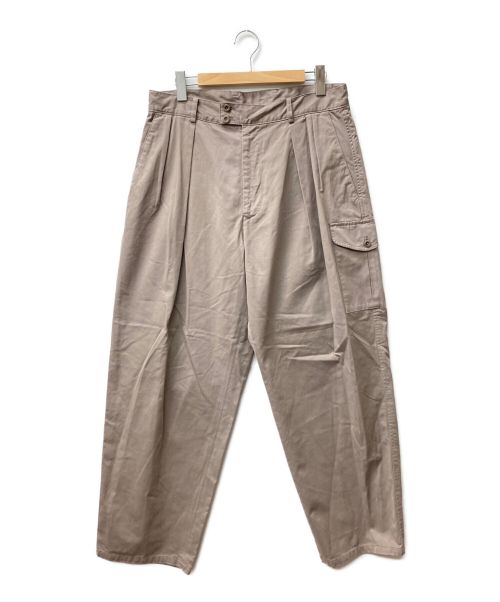 KAPTAIN SUNSHINE（キャプテンサンシャイン）KAPTAIN SUNSHINE (キャプテンサンシャイン) Garment Dyed Gurkha Trousers/パンツ ベージュ サイズ:34の古着・服飾アイテム