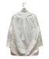 Yohji Yamamoto pour homme (ヨウジヤマモト プールオム) CHAIN STITCH BROAD CLASSIC BIG BLOUSE ホワイト サイズ:3：17800円