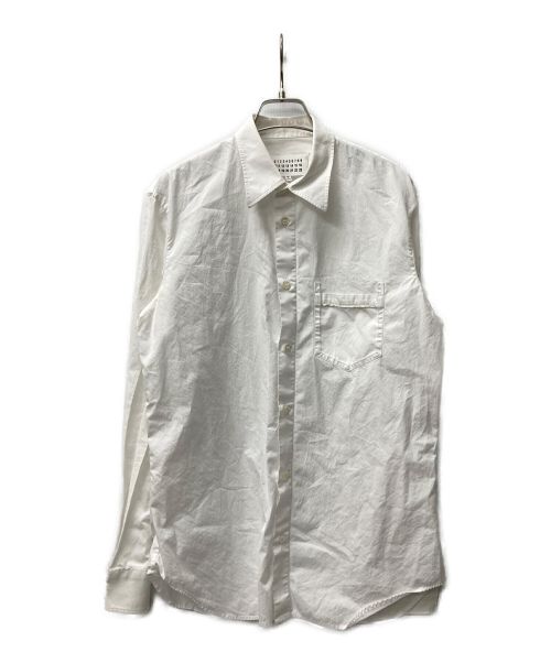 Maison Margiela 10（メゾンマルジェラ 10）Maison Margiela 10 (メゾンマルジェラ) 長袖シャツ ホワイト サイズ:Lの古着・服飾アイテム