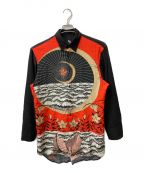 GROUND Y×Keiichi Tanaamiグラウンドワイ×ケイイチタナアミ）の古着「Symmetry shirt」｜ブラック