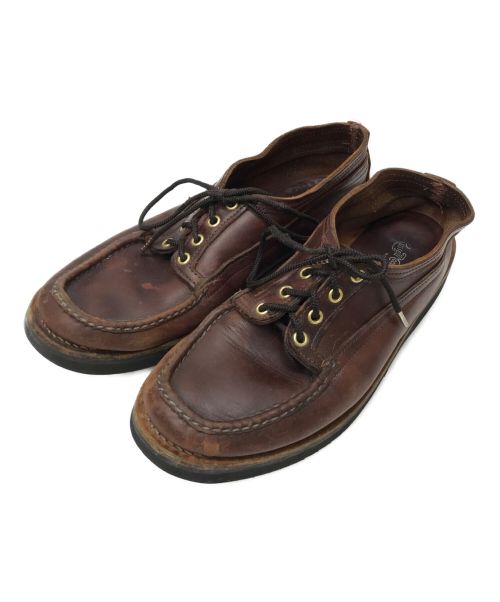 RUSSELL MOCCASIN（ラッセルモカシン）RUSSELL MOCCASIN (ラッセルモカシン) フィッシングオックスフォード ブラウン サイズ:8 1/2の古着・服飾アイテム