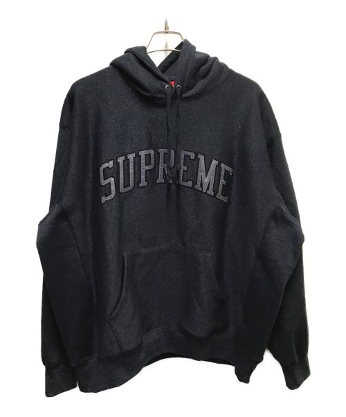 SUPREME（シュプリーム）SUPREME (シュプリーム) Glitter Arc Hooded Sweatshirt ネイビー サイズ:XLargeの古着・服飾アイテム