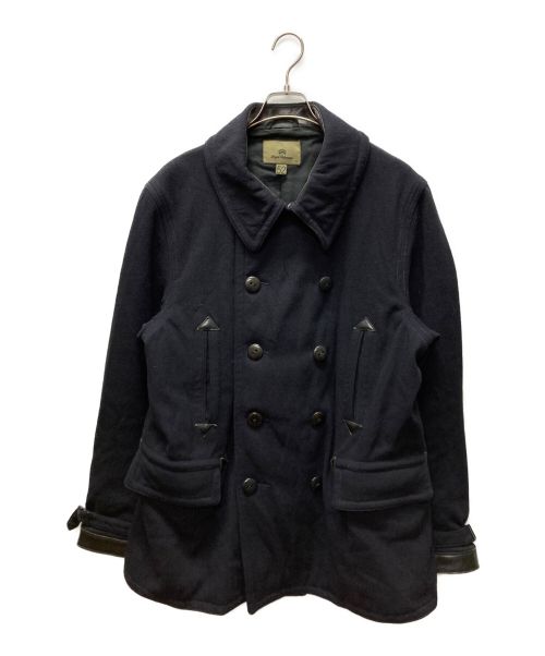 NIGEL CABOURN（ナイジェルケーボン）NIGEL CABOURN (ナイジェルケーボン) MILITARY PEA COAT ネイビー サイズ:52の古着・服飾アイテム