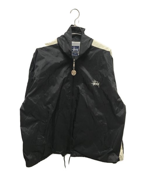 stussy sport（ステューシー スポーツ）stussy sport (ステューシー スポーツ) ポリトラックジャケット ブラック サイズ:Lの古着・服飾アイテム