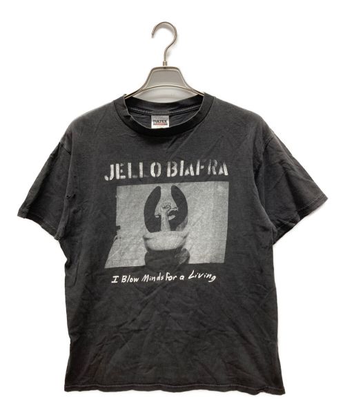 JELLO BIAFRA（ジェロ ビアフラ）JELLO BIAFRA (ジェロ ビアフラ) ヴィンテージプリントＴシャツ ブラック サイズ:Lの古着・服飾アイテム