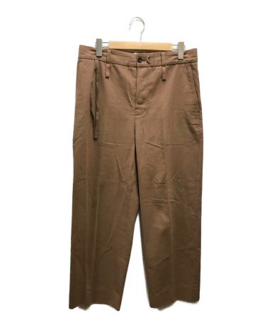 【中古・古着通販】jonnlynx (ジョンリンクス) WIDE PANTS ブラウン サイズ:34｜ブランド・古着通販 トレファク公式【TREFAC  FASHION】スマホサイト