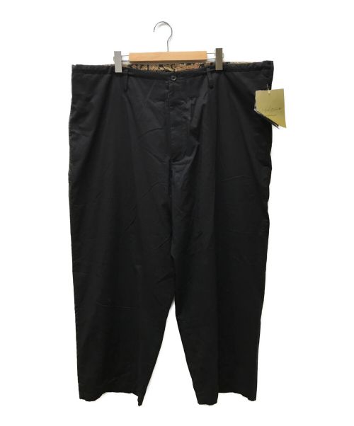 Yohji Yamamoto pour homme（ヨウジヤマモト プールオム）Yohji Yamamoto pour homme (ヨウジヤマモト プールオム) REVERSIBLE PANTS ブラウン×ブラック サイズ:3の古着・服飾アイテム