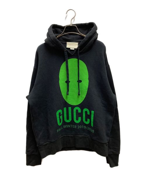 GUCCI（グッチ）GUCCI (グッチ) MANIFESTO SWEATSHIRT ブラック サイズ:Sの古着・服飾アイテム