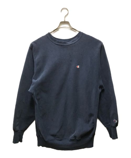 Champion REVERSE WEAVE（チャンピオン リバース ウィーブ）Champion REVERSE WEAVE (チャンピオンリバースウィーブ) リバースウィーブスウェット ネイビー サイズ:XXLの古着・服飾アイテム