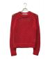 JOHN LAWRENCE SULLIVAN（ジョンローレンスサリバン）の古着「CABLE KNIT SWEATER」｜レッド